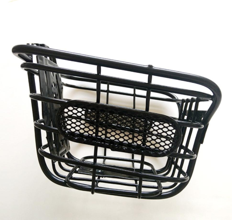 metal bike basket front